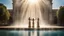 Placeholder: sunlight, sparkling fountains, recreation, relaxation, luxury, magnificent, showers, glistening water spray, people, dream world, calm beauty, symmetry, fantasy world, magic, splendor, uplifting, inspiring, therapeutic, chiaroscuro, color, award-winning colour photograph, beautiful composition, exquisite detail, Nikon 135mm