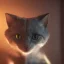 Placeholder: in Spaceship indoor cyber cat unreal 5, octane render,cinema4d, dynamic lighting, dramatic lighting, 4k, redshift render, highly detailed, hyper realistic, in space