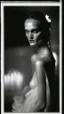 Placeholder: Create a visually captivating composition that merges the ethereal and dreamlike quality of Paolo Roversi's photography with the timeless elegance and sophistication portrayed in Patrick Demarchelier's work. Envision a subject, bathed in soft, diffused lighting reminiscent of Roversi's signature style, exuding an aura of mystique and vulnerability. The composition should embrace Roversi's preference for capturing the essence of the human form in a poetic and delicate manner. Emulate Demarcheli