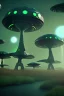 Placeholder: alien invasion clean art NFT, blender 3d