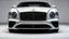 Placeholder: a luxury sedan car with aggressive front, with circular headlights like bentley