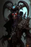 Placeholder: dark demon monster humanoid artificer steampunk engineer