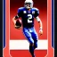 Placeholder: Biden as a football player trading card