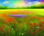 Placeholder: beautiful flower meadow impressionism