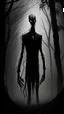 Placeholder: scary slender man, dark, fantasy.