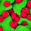 Placeholder: raspberry texture, plain background