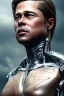 Placeholder: Brad Pitt sorrow terminator robot face, dark age, 8k resolution, realistic, intricate, 8k resolution, high-quality, fine-detail, digital art, detailed matte, volumetric lighting, dynamic lighting, photorealistic