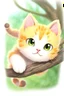 Placeholder: Cute cat caterp