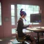 Placeholder: Anime girl studying in the classroom, unreal engine 5 --ar 2:1