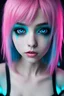 Placeholder: Cute sexy hot emo detailed large detailed eyes eyes with neon fluorescent colored eyes, think eyeliner, pink and turquoise,and blue, 8k, finely detailed, dark light, photo realistic, cute emo girl lingerieCute emo albino deteyes with neon fluorescent colored eyes pink and blue, 8k, finely detailed, dark light, photo realistic, cyberpunk cute emo girl , nightmare, insane graphics, perfect hot eyes crazy detail nightmare, insane graphics,,eyes crazy detail