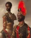 Placeholder: Negro Felipe, african slave, red uniform, red headband, short beard