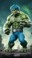 Placeholder: Hulk as the smurfs 8K