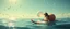 Placeholder: eskimo yoga mind bending bubble gum as a young woman floating transparent music notes in the weirder universe in the ocean with the snail fish king