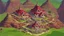 Placeholder: The Land of Storm and Vapor is a bright place. This land's color scheme includes maroon, cream, and silver. It features nerve-wracking plateaus and beautiful temples.