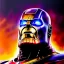 Placeholder: Ultra detailed fullbody Portrait in oil on canvas of Thanos fusion with ironman with Armor,intense stare,extremely detailed digital painting, extremely detailed face,crystal clear Big eyes, mystical colors ,perfectly centered image, perfect composition, rim light, beautiful lighting,masterpiece,8k, stunning scene, raytracing, anatomically correct, in the style of robert e howard and Ken Kelley and Ohrai Noriyoshi and Simon Bisley and tomzj1