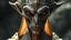 Placeholder: a photorealistic portrait of an alien emperor. non humanoid.