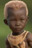 Placeholder: african baby head portrait, warrior costume, village, meditation, woods, cyberpunk, 8k quality