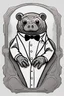 Placeholder: Tardigrade in a tuxedo