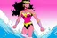 Placeholder: pink swimming Wonder Woman Teen Titans Go