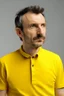 Placeholder: man with yellow shirt