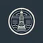 Placeholder: very simple logo for a military app that uses mesh network radio transmission