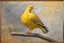 Placeholder: yellow Pigeon. 19th painting