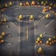 Placeholder: road stylized top down