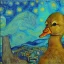 Placeholder: duck van gogh