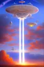 Placeholder: intergalactic very beautiful ufos rainbow futurist,mother ship pleiadian