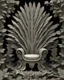 Placeholder: 3d throne made out of leaves only , HYPER DETAILED.