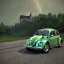 Placeholder: An old green VW Beetle, driving towards an Austrian castle, 8k, HD, cinematography, photorealistic, Cinematic, Color Grading, Ultra-Wide Angle, Depth of Field, hyper-detailed, beautifully color-coded, intricate details, beautifully color graded, Cinematic, Color Grading, Editorial Photography, Depth of Field, DOF, Tilt Blur, White Balance, 32k, Super-Resolution, Megapixel, ProPhoto RGB, VR, Halfrear Lighting, Backlight, Natural Lighting