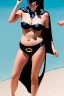 Placeholder: Batman on holiday in the algarve in his batman bikini and getting a bit fat