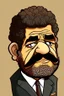 Placeholder: Mohamed Morsy Former President of Egypt i Cartoon 2d