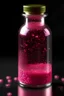 Placeholder: pink glitters in bottle