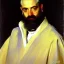 Placeholder: Priest, portrait, painted bye John Singer Sargent, painterly, highly detailed, close up