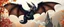 Placeholder: portrait of a shiny black dragon squirrel in autumn, flying above wooden castle, breathing smoke, book cover illustration, with metallic wing border