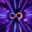 Placeholder: infinity symbol ∞ moving at warp speed, in space, striking, neon, chiaroscuro, dramatic, captivating, powerful, fantasy, beautiful, octane render, 16k post-production, artstation: award-winning: atmospheric: commanding: fantastical: clarity: ultra quality: striking: brilliance: stunning colors: amazing depth; lens: f/11, 35mm