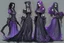 Placeholder: Cerissa, Nydora and Zella are the leaders of a gang of necromancers called the Silvered Rose. They live deep in the sewers and capture people to siphon their souls. Cerissa is cold, calculating, and nefarious, she has a black dress with long flowing thin robes. Nydora wears black and purple leathers. Zella is the youngest, and uses pale blue magic.