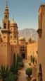 Placeholder: Hieronymus Bosch style , Morocco old Arabian castles