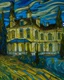 Placeholder: A mansion filled with ghosts painted Vincent van Gogh