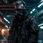 Placeholder: techwear cyberpunk