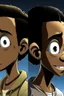 Placeholder: Generate a character modeled after the animation style of “The Boondocks”