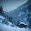 Placeholder: Five people inside a mountain hut, sense of fear, Alps, night, 8k, HD, cinematography, photorealistic, Cinematic, Color Grading, Ultra-Wide Angle, Depth of Field, hyper-detailed, beautifully color-coded, insane details, intricate details, beautifully color graded, Cinematic, Color Grading, Editorial Photography, Depth of Field, DOF, Tilt Blur, White Balance, 32k, Super-Resolution, Megapixel, ProPhoto RGB, VR, Halfrear Lighting, Backlight, Natural Lighting, Incandes