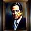 Placeholder: Ultra detailed fullbody Portrait in oil on canvas of Michael Corleone ,extremely detailed digital painting, extremely detailed face,crystal clear Big Glowing eyes, mystical colors ,perfectly centered image, perfect composition, rim light, beautiful lighting, 8k, stunning scene, raytracing, anatomically correct, in the style of robert e howard and Ken Kelley and Ohrai Noriyoshi and Simon Bisley and tomzj1