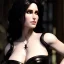 Placeholder: Ultra detailed fullbody Portrait in oil on canvas of beautiful busty Yennefer of Vengerberg ,extremely detailed digital painting, extremely detailed face, crystal clear eyes, mystical colors ,perfectly centered image, perfect composition, rim light, beautiful lighting,masterpiece ,8k, stunning scene, raytracing, anatomically correct, in the style of Steve Jung and robert e howard and Wizyakuza and Ohrai Noriyoshi and Simon Bisley and uncannyknack.