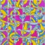 Placeholder: a highly detailed oil painting of women's accessories, symmetrical, clear, seamless pattern tile, pop art