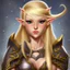 Placeholder: blonde elf warrior