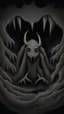 Placeholder: Your phone's background image represents an extremely dark and mysterious scene. The image features a pitch-black background, creating an aura of mystery and intrigue. Deep within the image, a cryptic monster is faintly visible, sporting a sly smile on its face. The monster's features appear enigmatic and profound, capturing the viewer's attention and arousing curiosity. The monster is subtly portrayed in the image, making it seem like a part of another mysterious world. The dark colors and dee