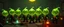 Placeholder: in the style of fallout 4, A group of glowing, cartoonish uranium creatures in a dimly lit boardroom, wearing tiny suits and glasses, with playful but slightly mischievous expressions. Their bodies emit a soft greenish glow. The room is filled with scattered papers, glowing vials, and miniature nuclear reactors. Style: whimsical digital illustration, cinematic lighting, colorful, slightly exaggerated features, playful yet mysterious atmosphere.
