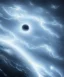 Placeholder: stormy, planet, shot from space, 8k, realistic, white ship flying in to land,